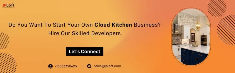 Cloud Kitchen App Development CTA